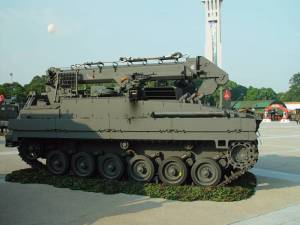 Bionix Armoured recovery vehicle