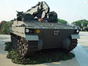 Bionix Armoured recovery vehicle