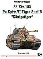 Sd.Kfz. 182 Pz. Kpfw. VI Tiger Ausf.B "Knigstiger" Drawing 1:16